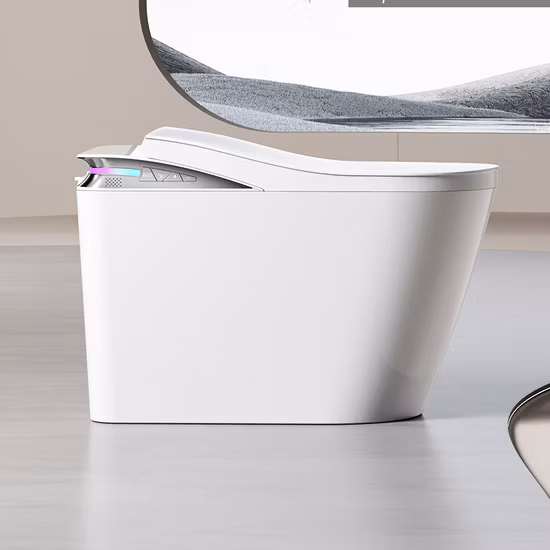 Floor Standing Ceramic Automatic Inductive Smart Toilet